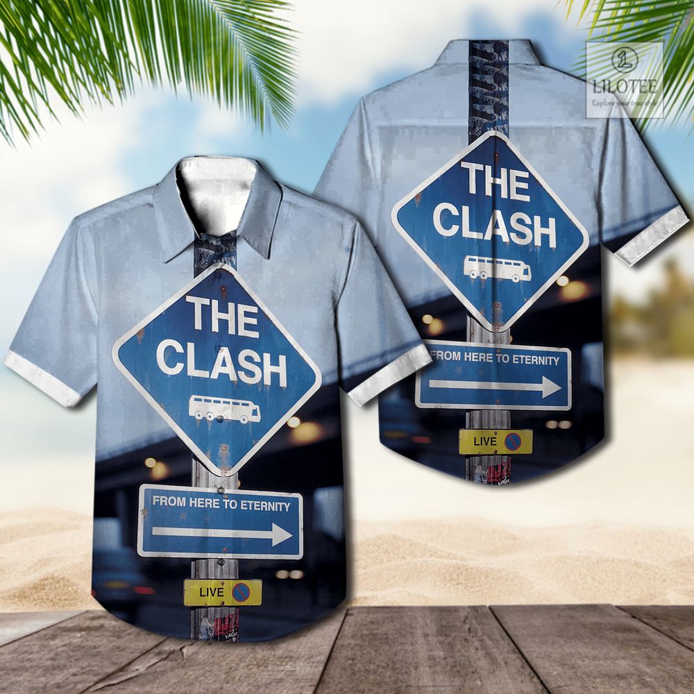 BEST The Clash From Here to Eternity Live Casual Hawaiian Shirt 3