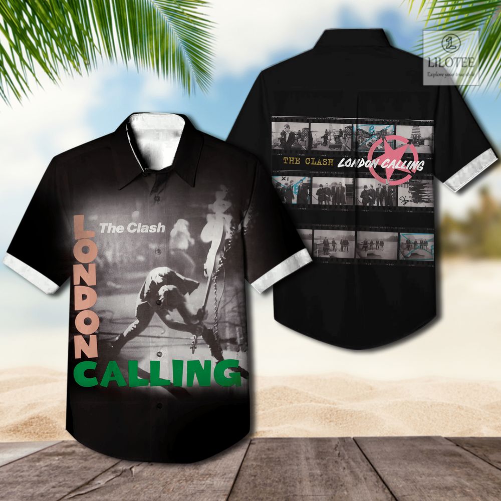 BEST The Clash London Calling Casual Hawaiian Shirt 3