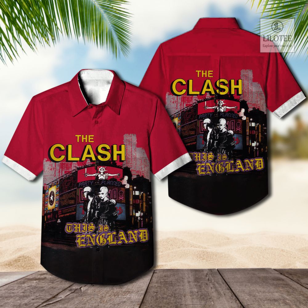 BEST The Clash This Is England Casual Hawaiian Shirt 2