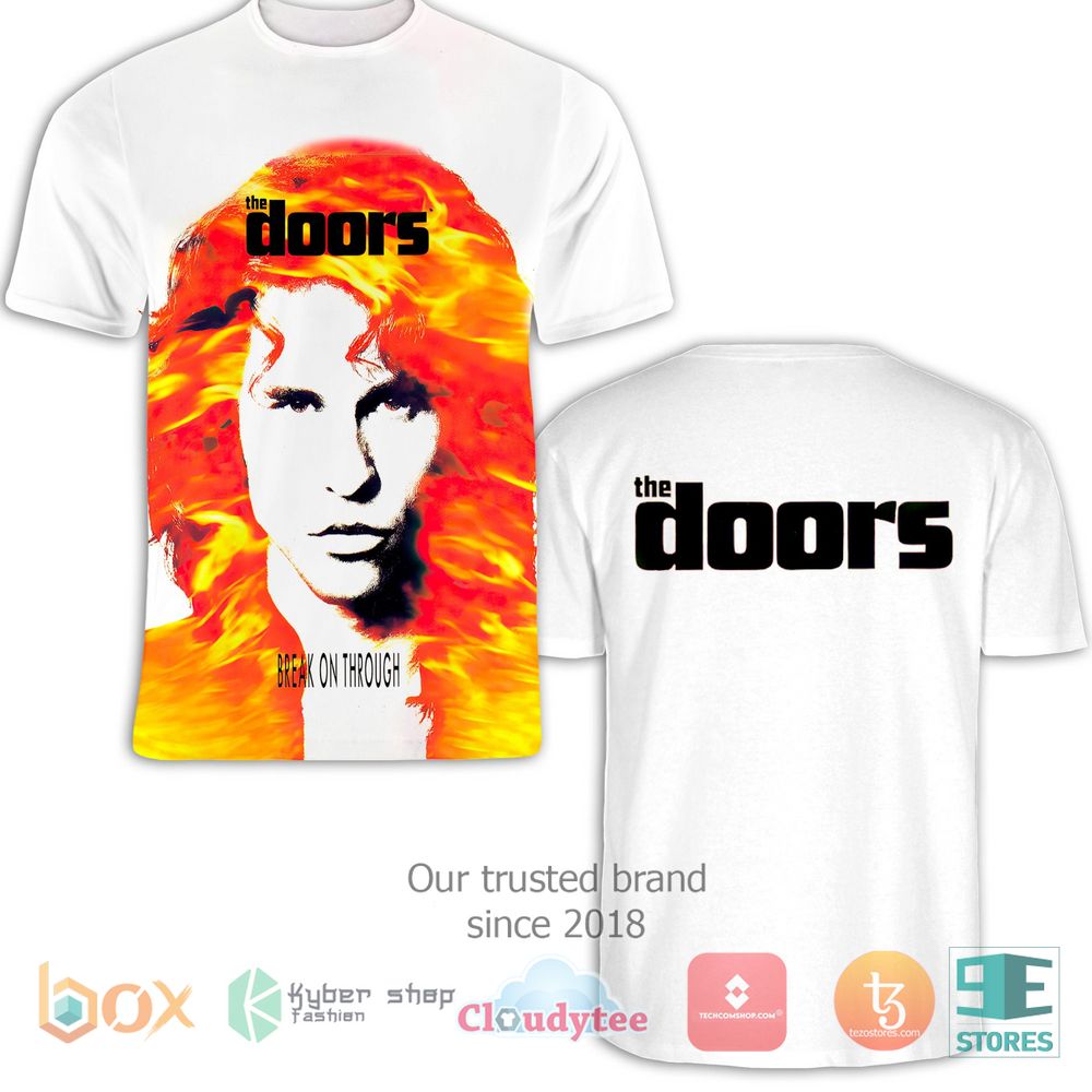 HOT The Doors Break on Through 3D T-Shirt 3