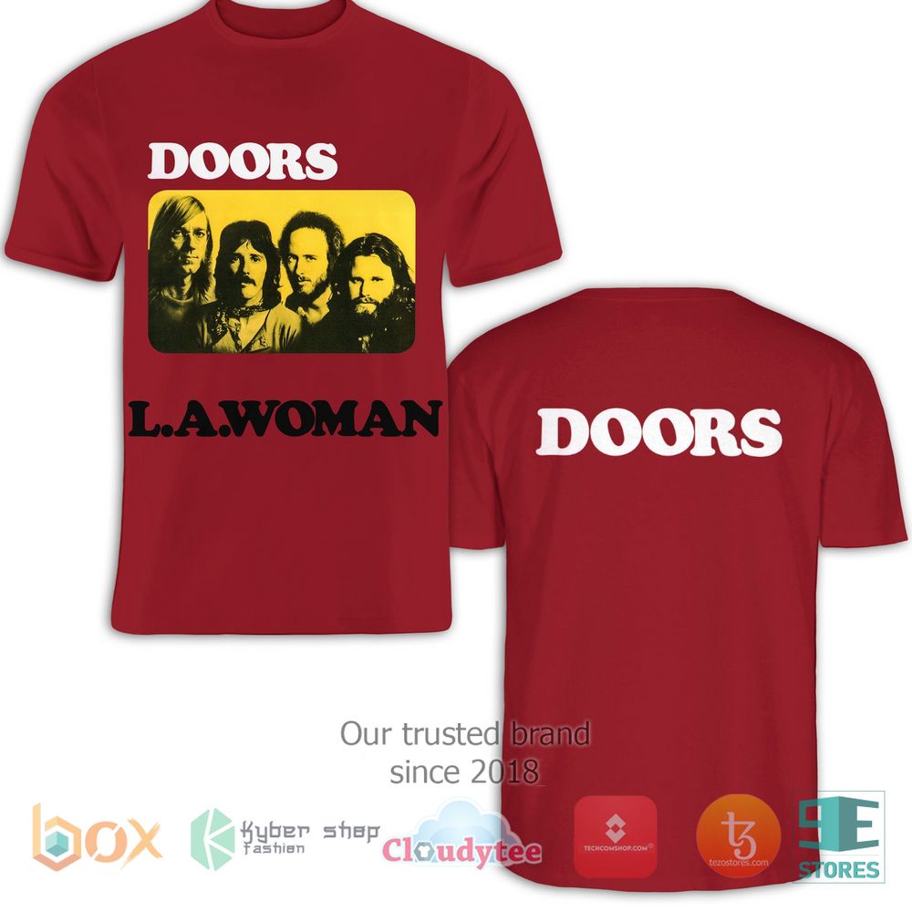 HOT The Doors L.A. Woman 3D T-Shirt 3