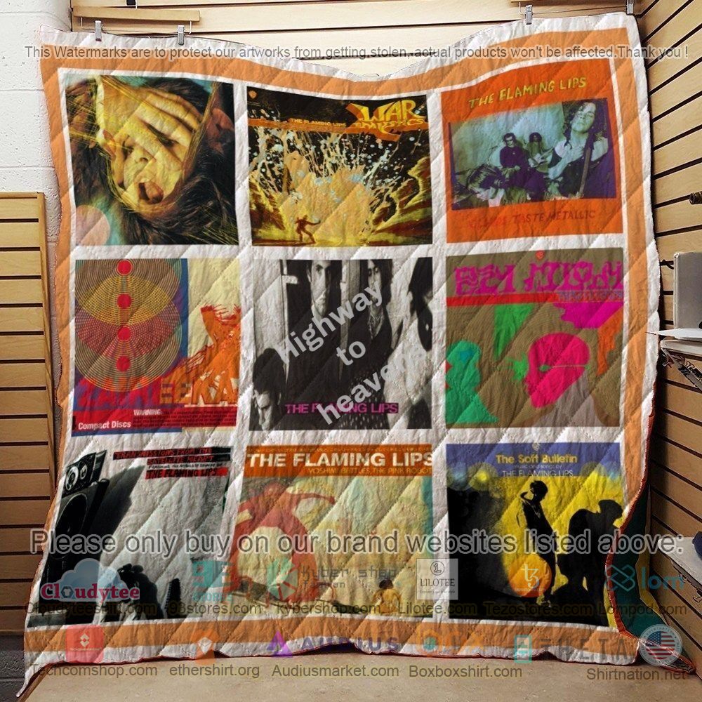 BEST The Flaming Lips My Love Quilt 4