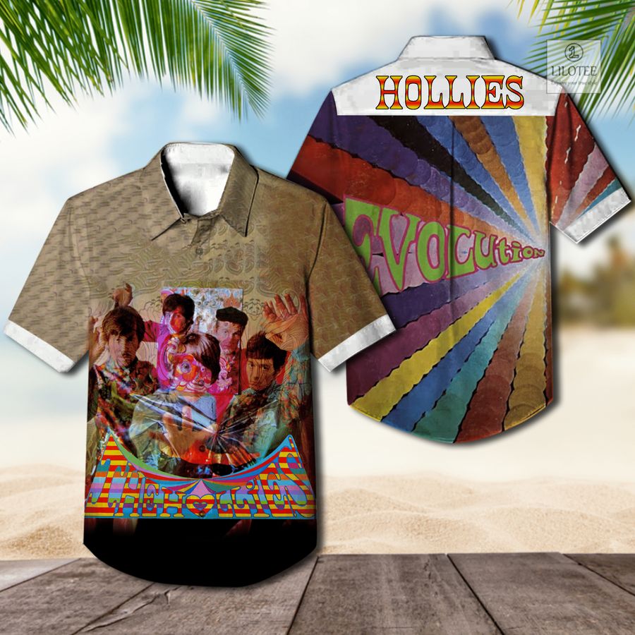 BEST The Hollies Evolution Hawaiian Shirt 3