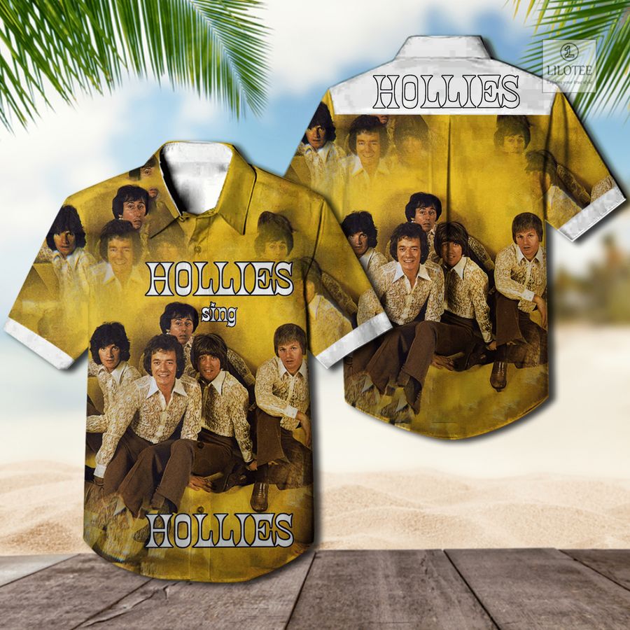 BEST The Hollies Hollies Sing Hollies Hawaiian Shirt 3