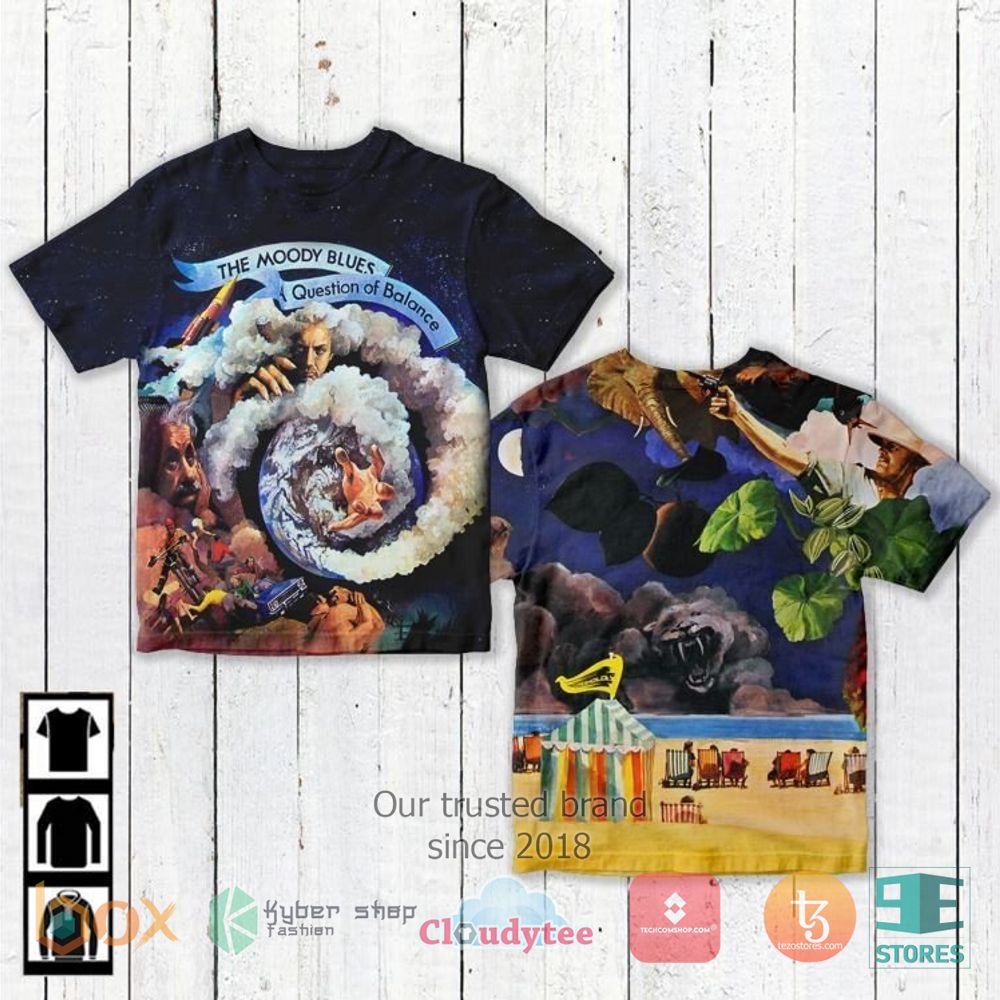 HOT The Moody Blues A Question Of Balance T-Shirt 3