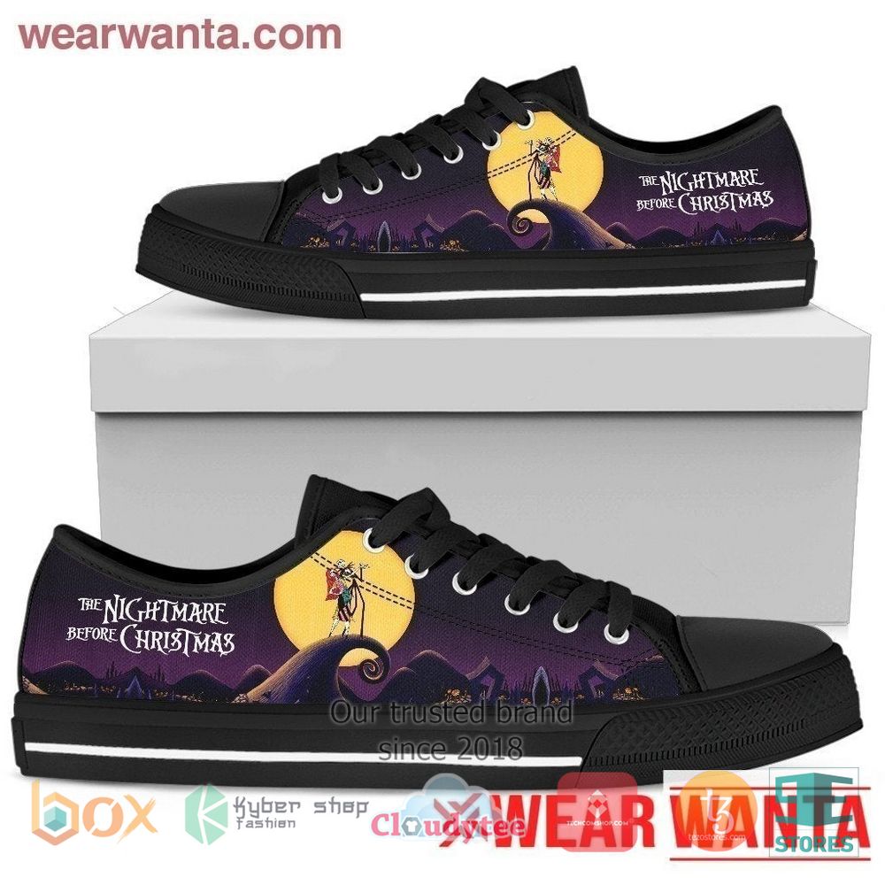 HOT The Nightmare Before Christmas Low Top Shoes 3