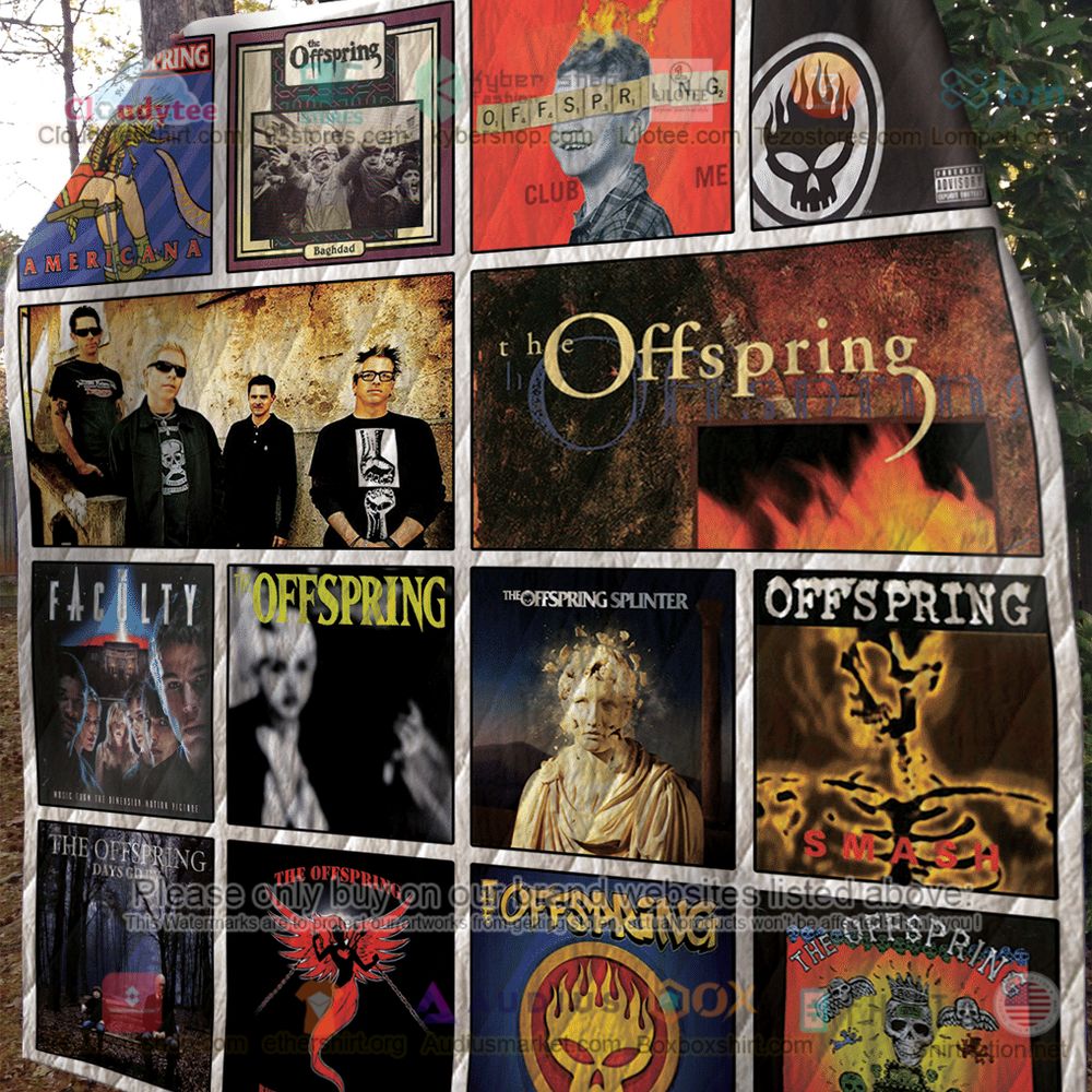 NEW The Offspring Album covers Quilt 4