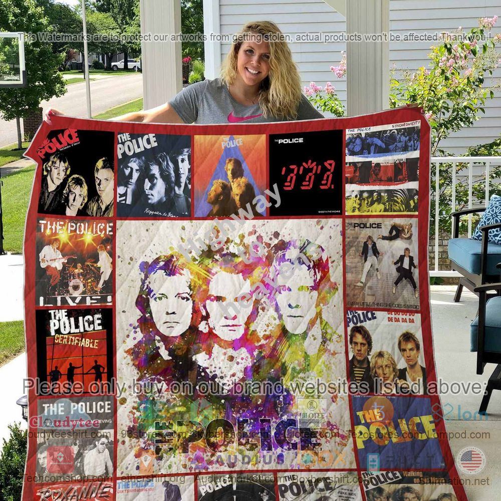 BEST The Police Greatest Hits Quilt 2