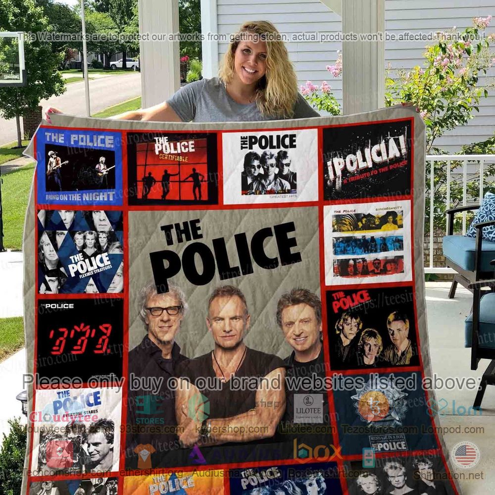 BEST The Police Outlandos d'Amour Quilt 5