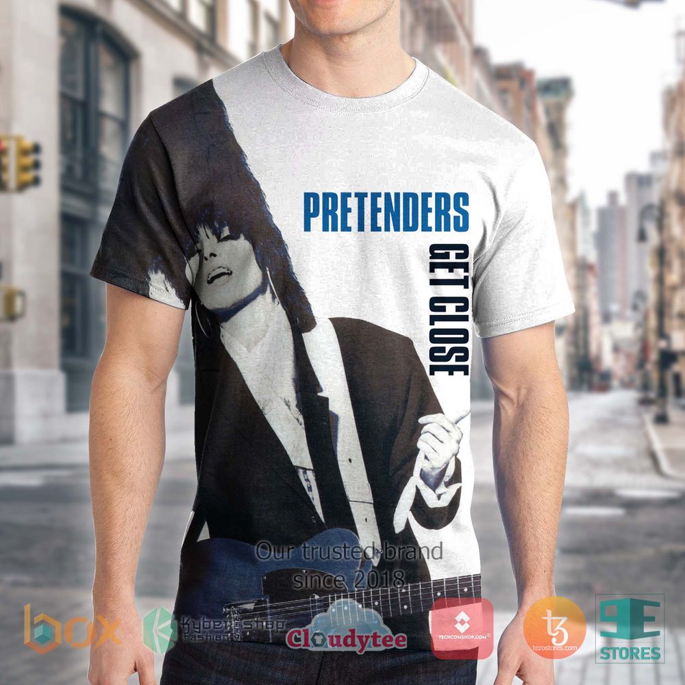 BEST The Pretenders Get Close 3D Shirt 2