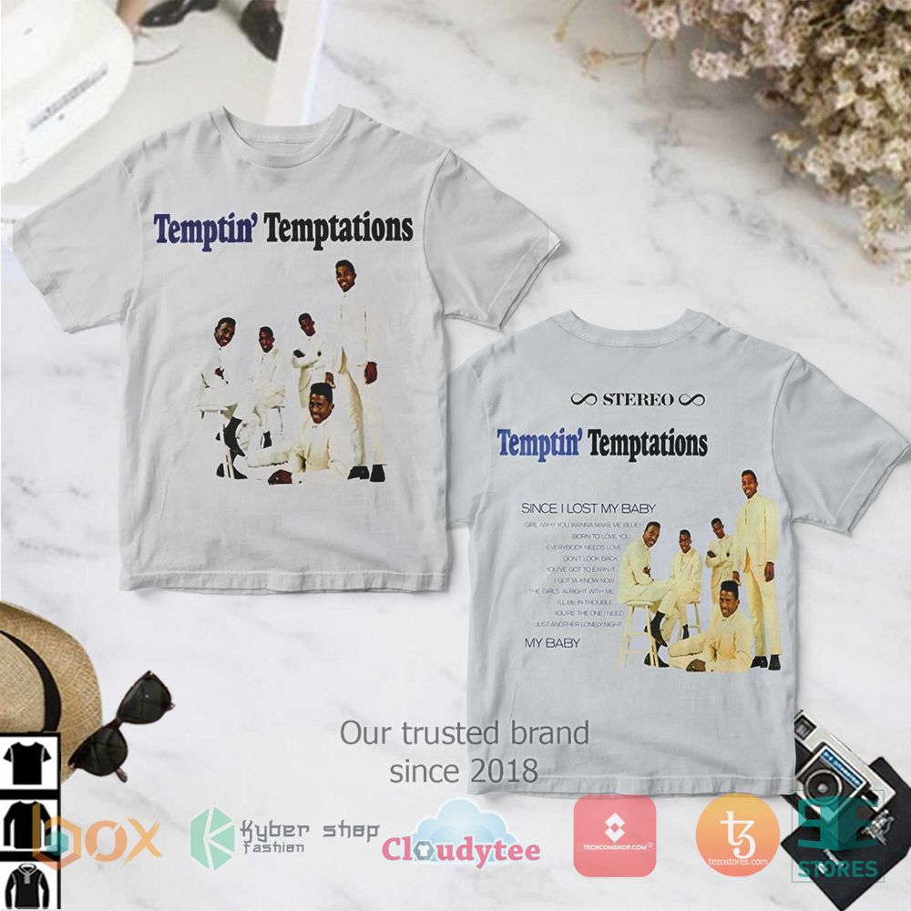 HOT The Temptations The Temptin' Temptations T-Shirt 2