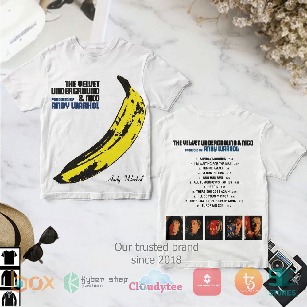 HOT The Velvet Underground Banana 3D over printed Shirt 3