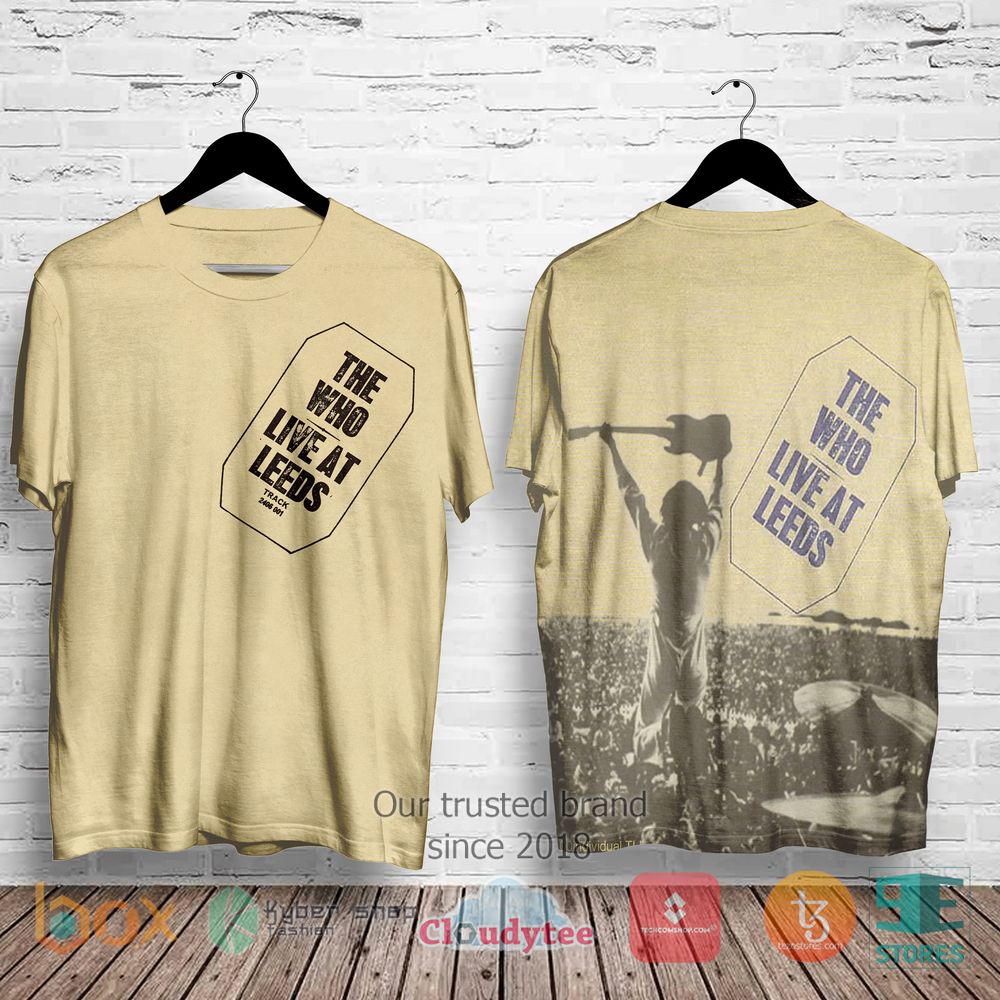 HOT The Who Live at Leeds Album 3D Shirt 2