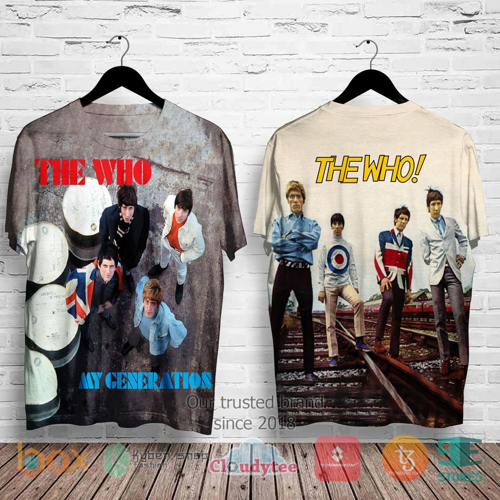 HOT The Who My Generation Album 3D Shirt 3