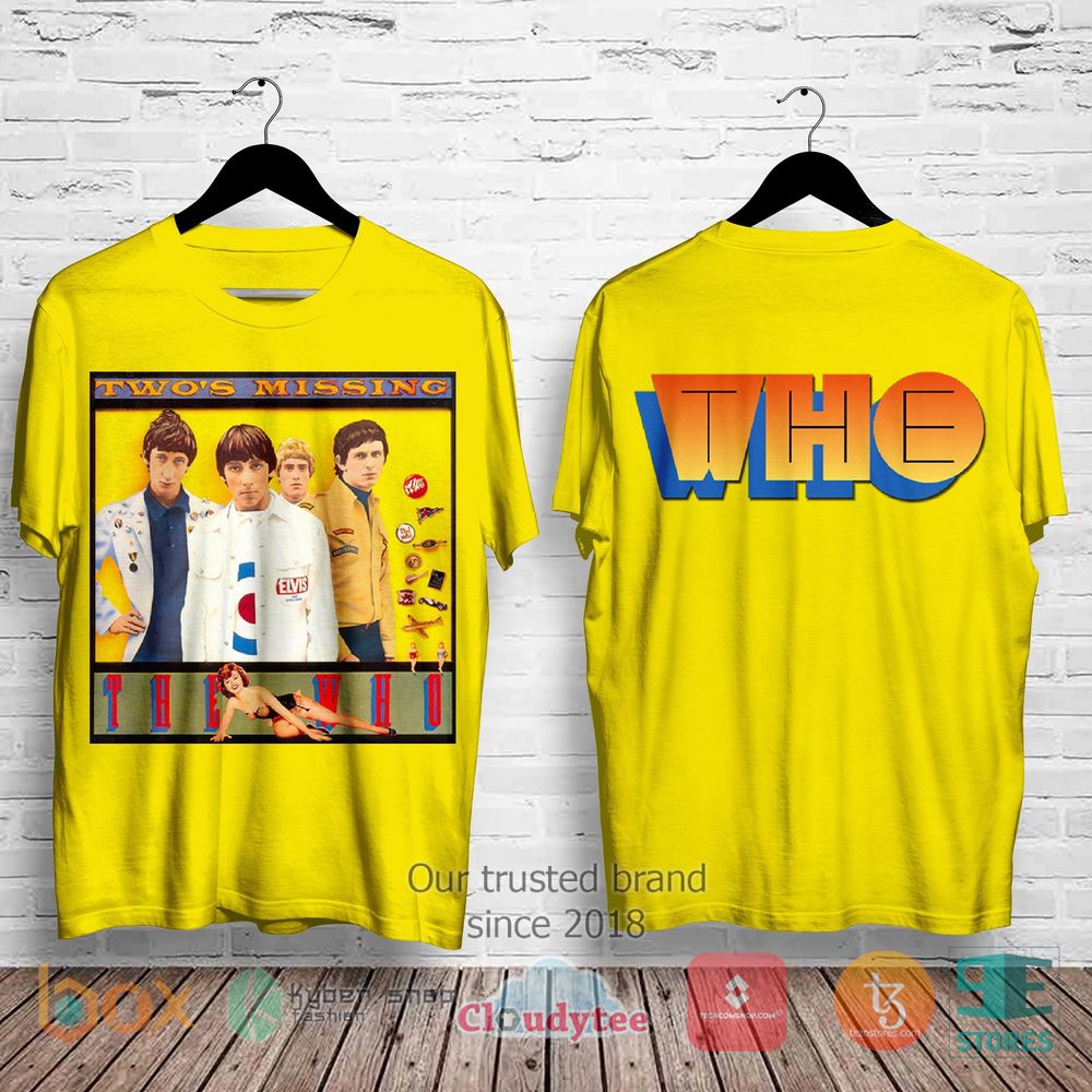 HOT The Who Two's Missing Album 3D Shirt 3