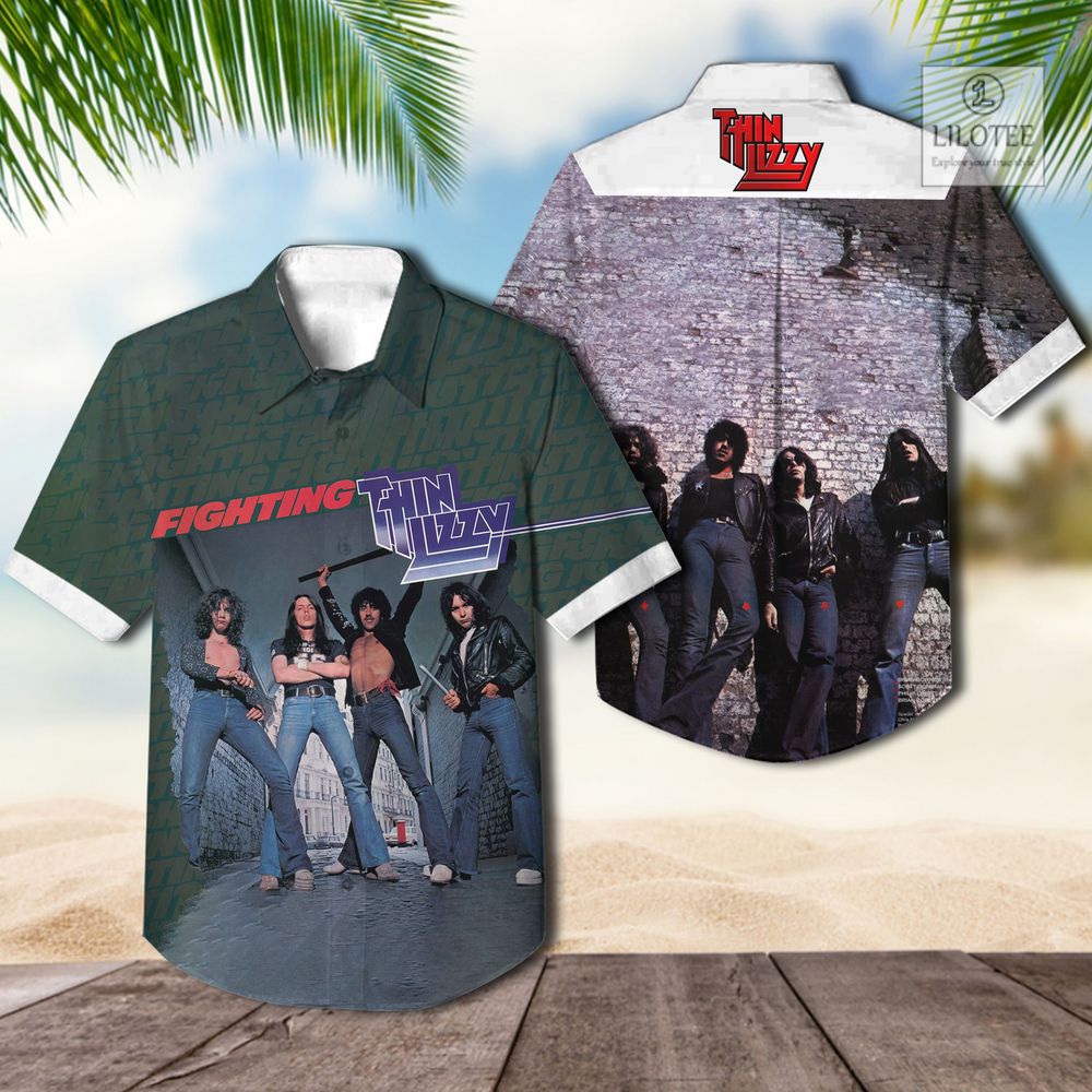 BEST Thin Lizzy Fighting Casual Hawaiian Shirt 3