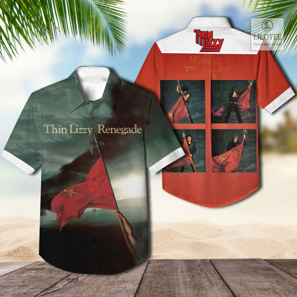 BEST Thin Lizzy Renegade Casual Hawaiian Shirt 2