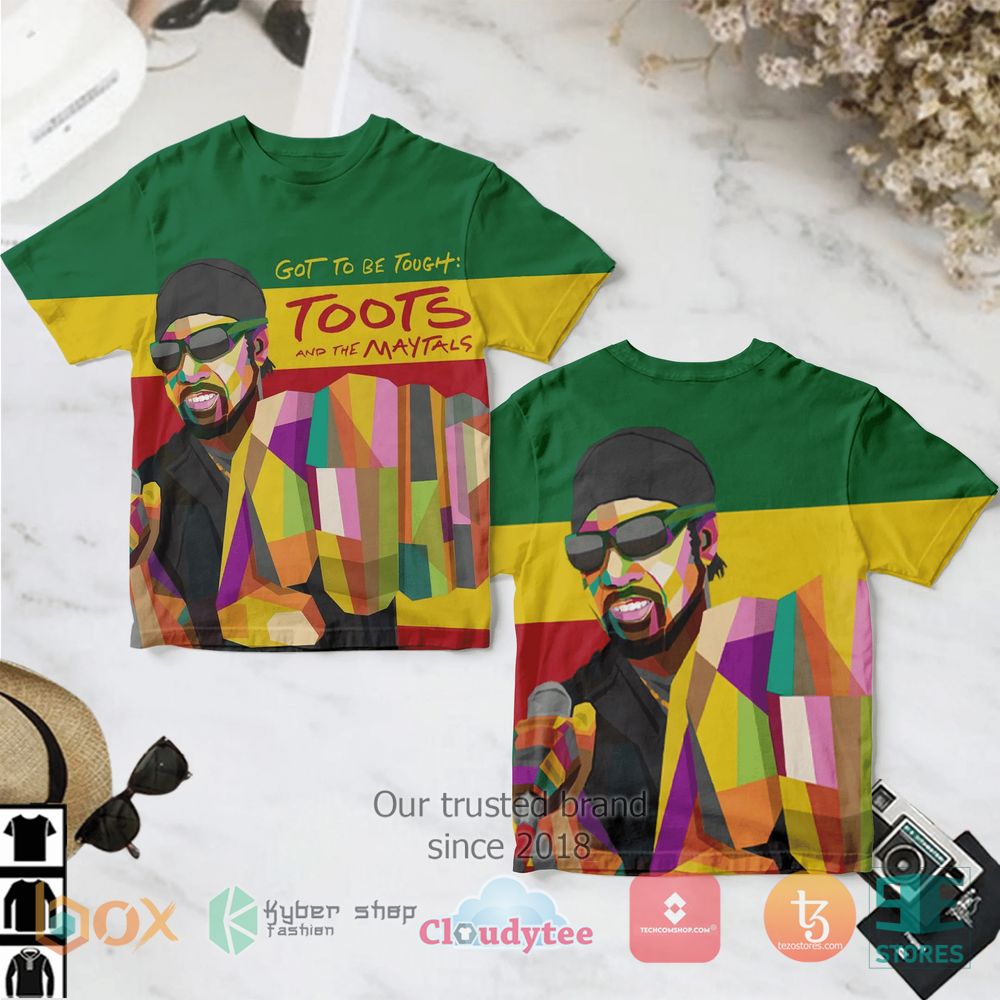 HOT Toots & The Maytals Got to Be Tough 3D over printed Shirt 2