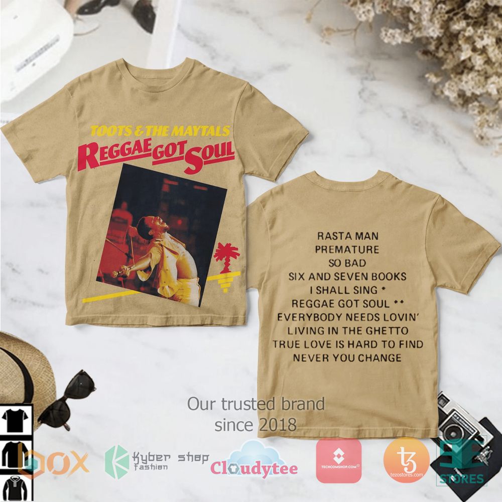 HOT Toots & The Maytals Reggae Got Soul 3D over printed Shirt 3