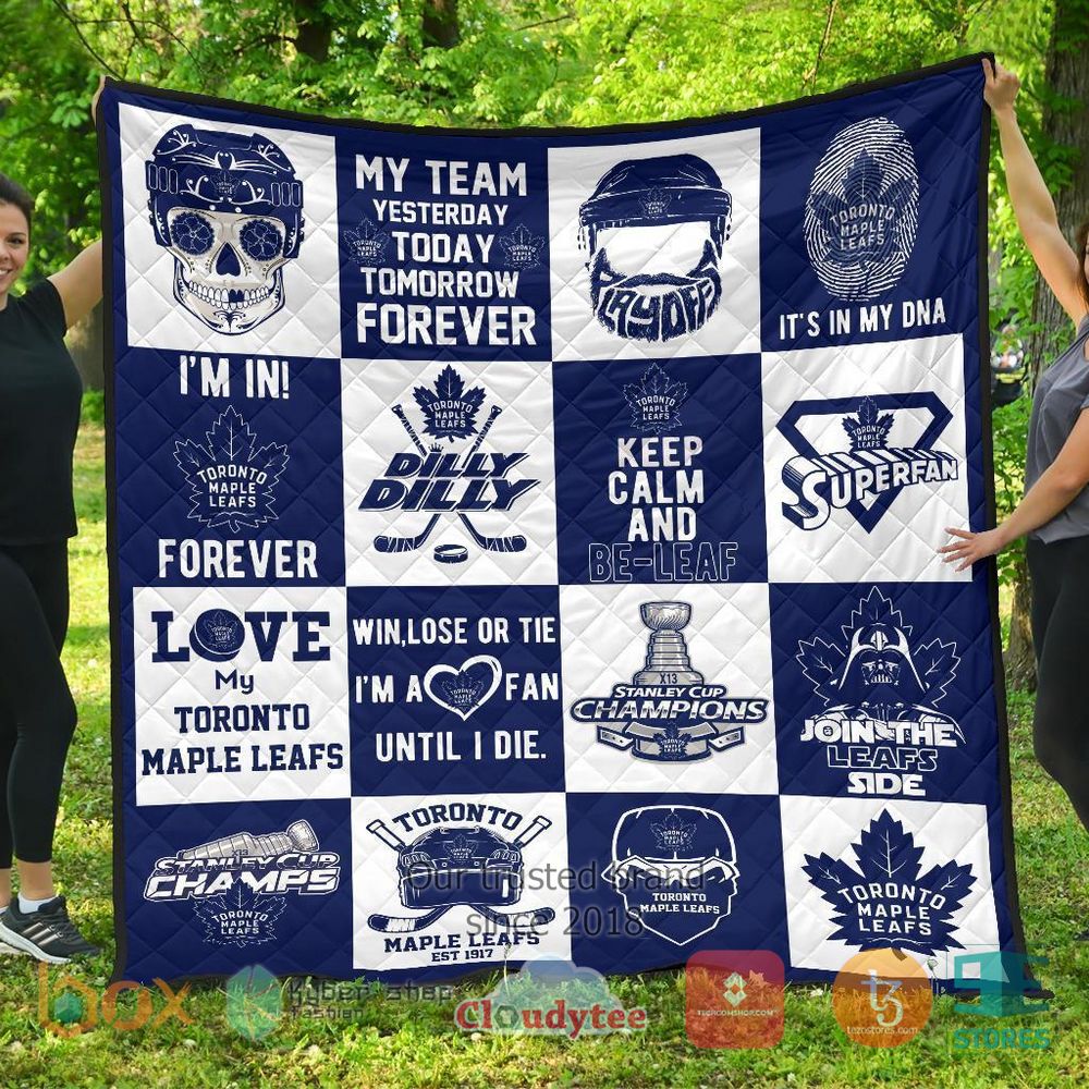 HOT Toronto Maple Leafs Quilt 9