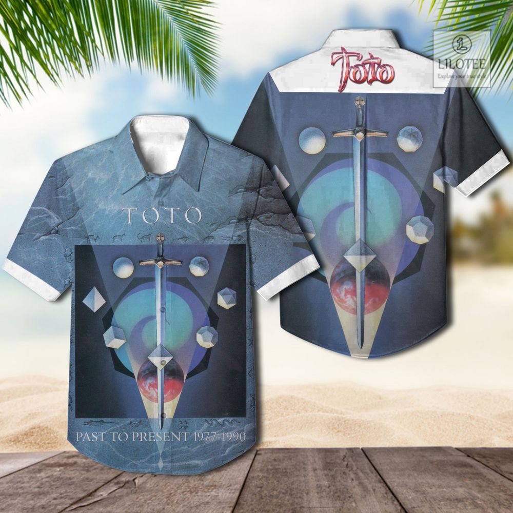BEST Toto Past to Present 1977-1990 Casual Hawaiian Shirt 2