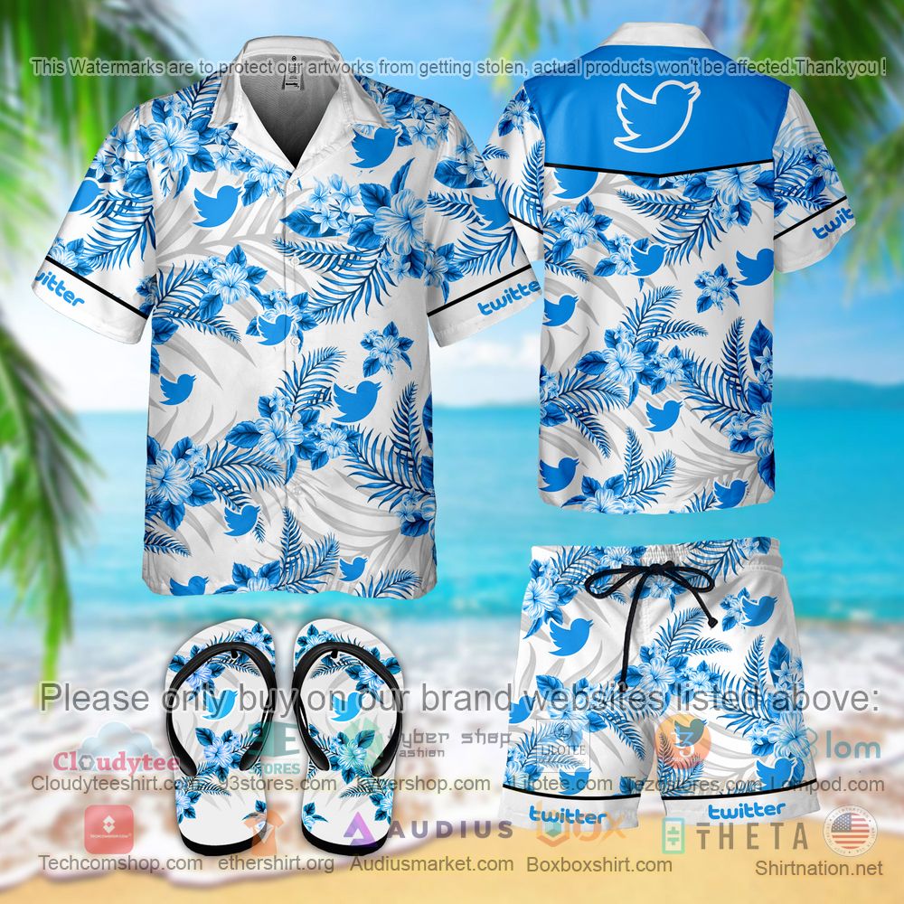 BEST Twitter Hawaiian Shirt, Short 1