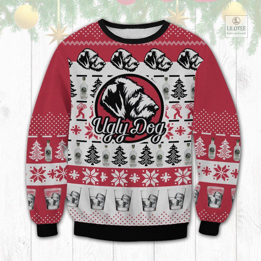BEST Ugly Dog red Christmas Sweater and Sweatshirt 3