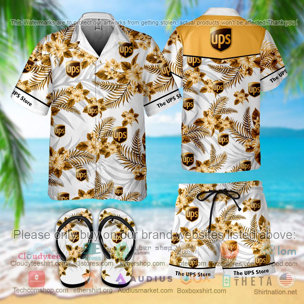 BEST UPS Hawaiian Shirt, Short 2