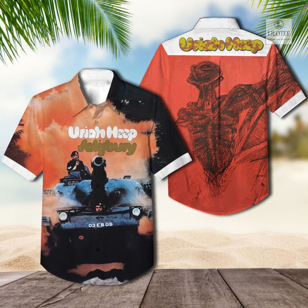 BEST Uriah Heep Bury Casual Hawaiian Shirt 2
