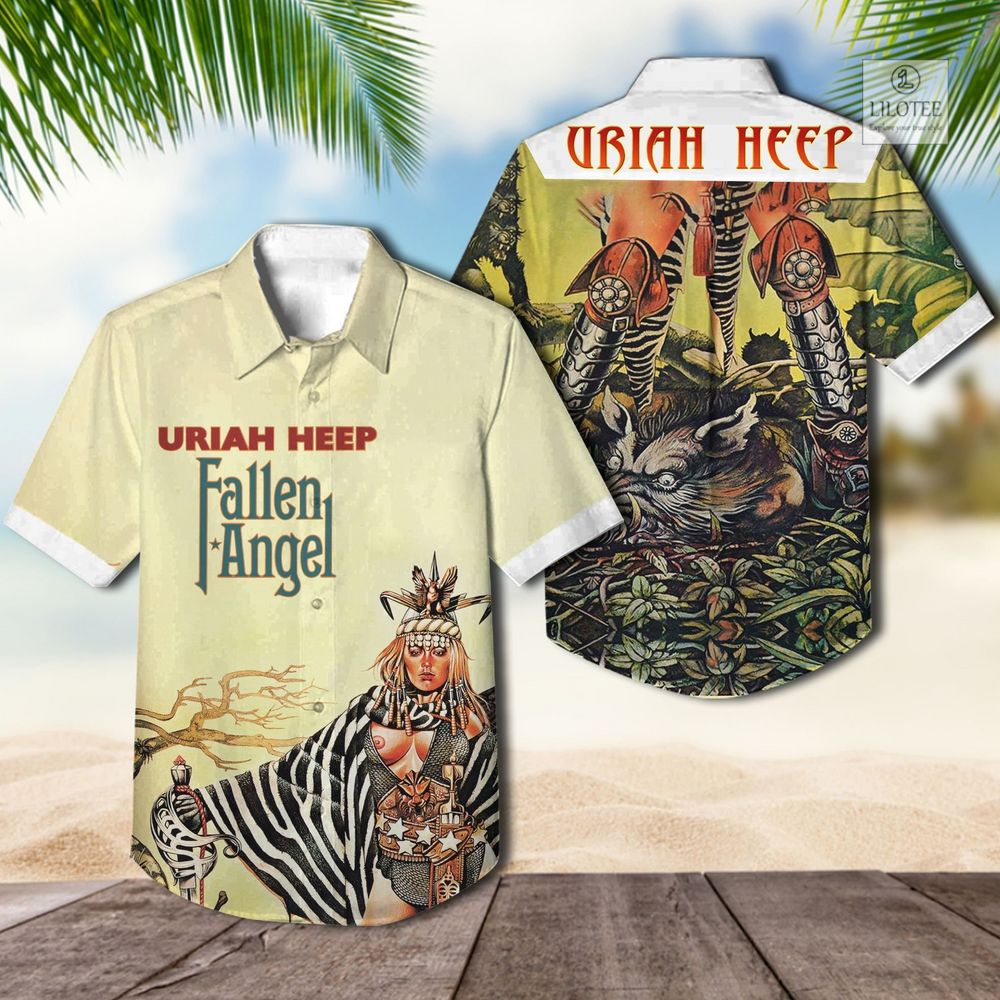 BEST Uriah Heep Fallen Casual Hawaiian Shirt 2