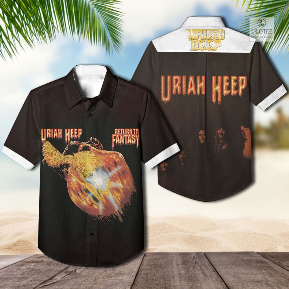 BEST Uriah Heep Fantasy Casual Hawaiian Shirt 3