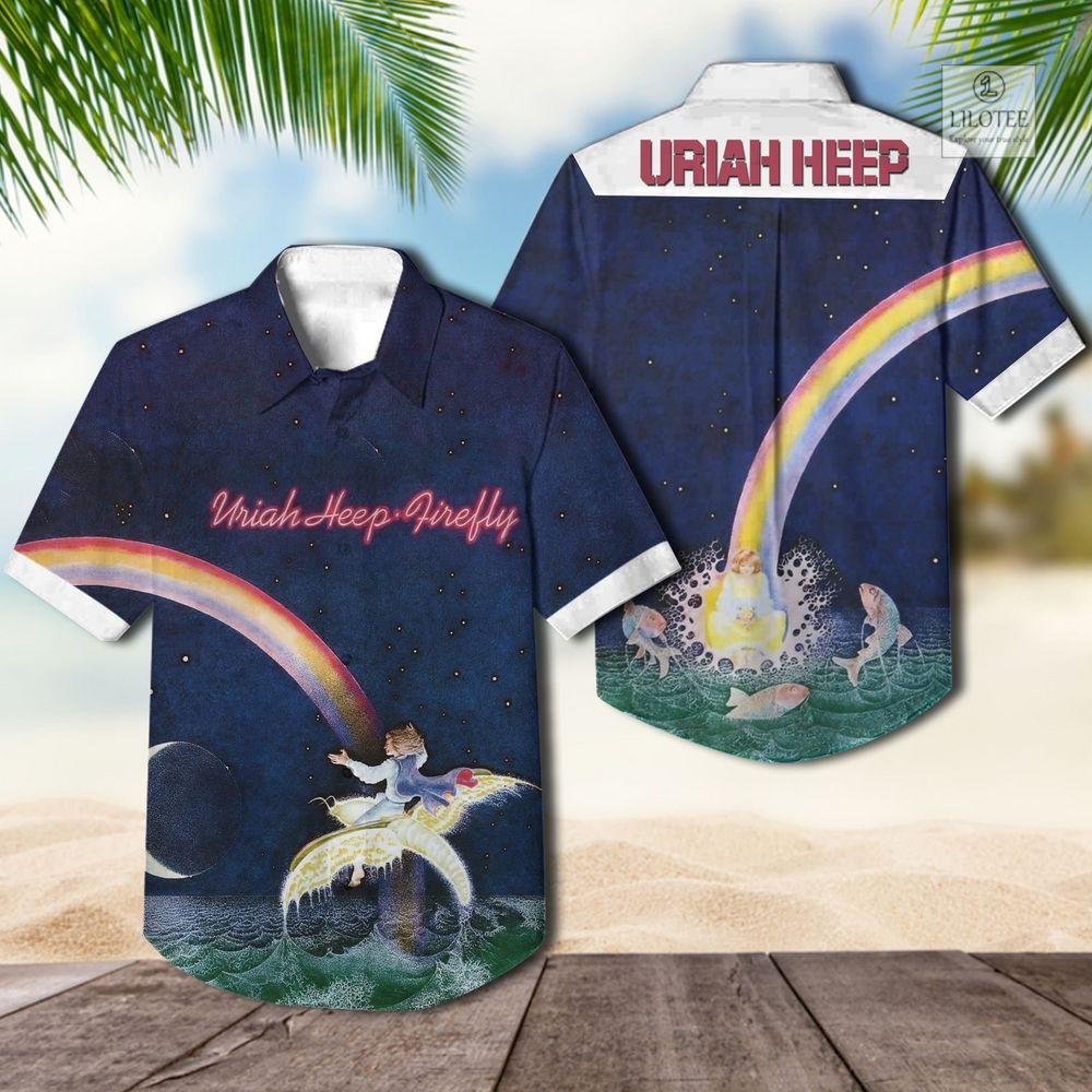 BEST Uriah Heep Firelly Casual Hawaiian Shirt 3