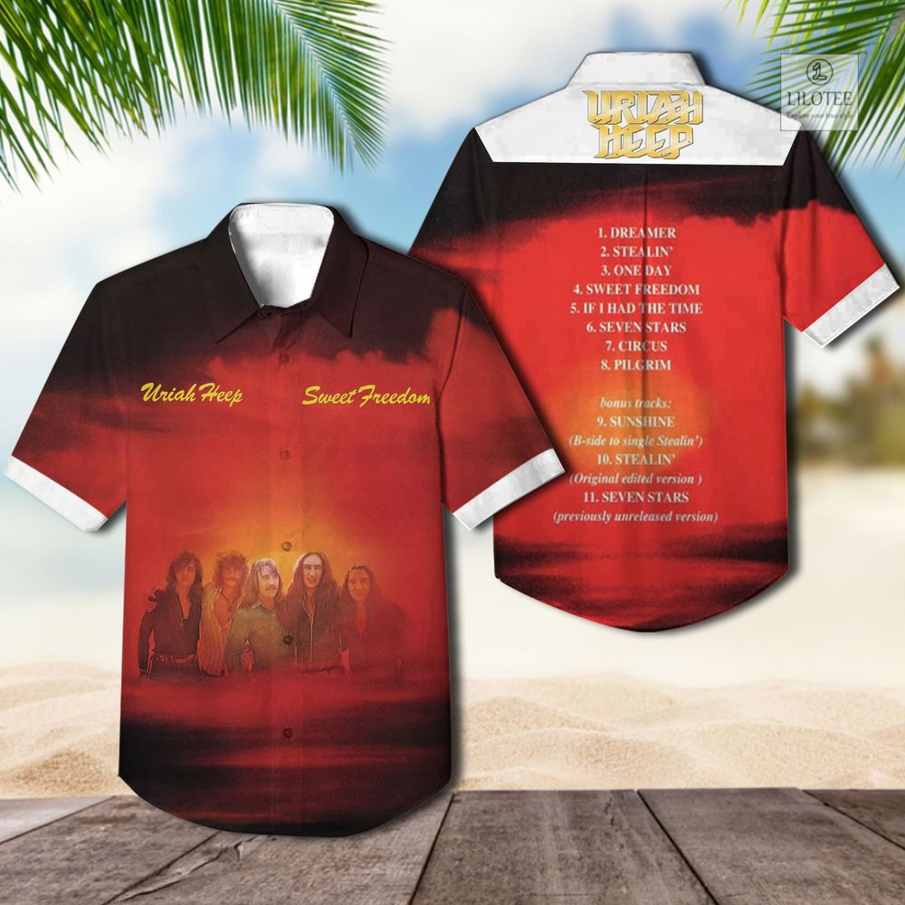 BEST Uriah Heep Freedom Casual Hawaiian Shirt 2