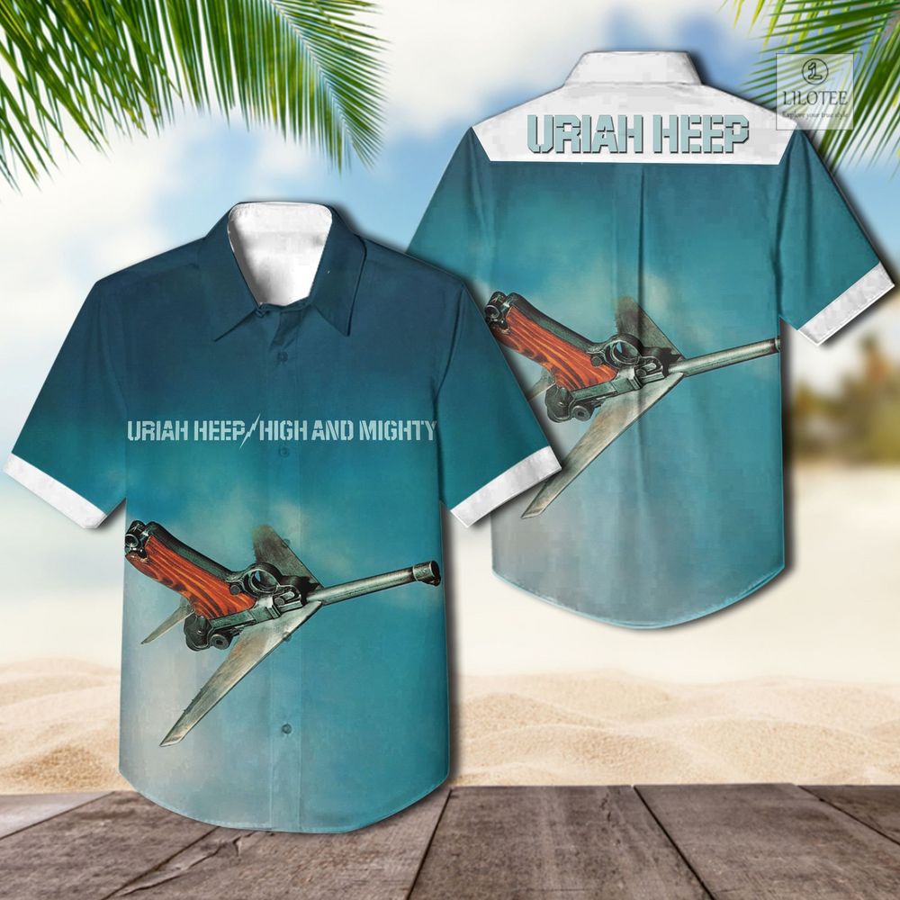 BEST Uriah Heep High and Mighty Casual Hawaiian Shirt 3