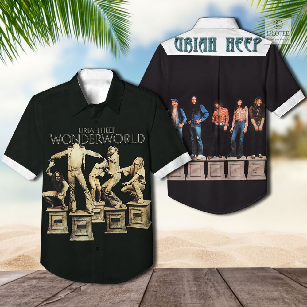 BEST Uriah Heep Wonder World Casual Hawaiian Shirt 2