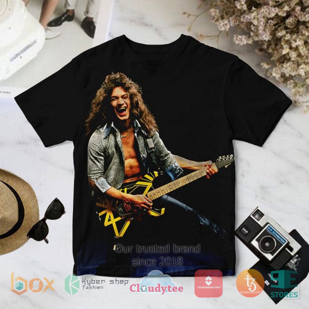 HOT Van Halen Eddie 3D T-Shirt 3