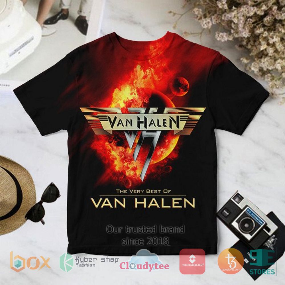 HOT Van Halen The very best of Van Halen 3D T-Shirt 2