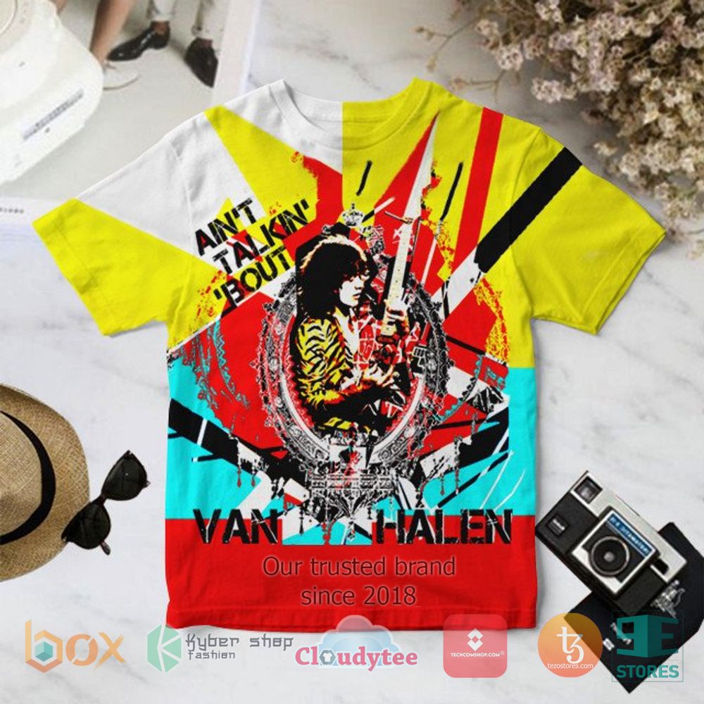 HOT Van Halen Tour 3 3D T-Shirt 2