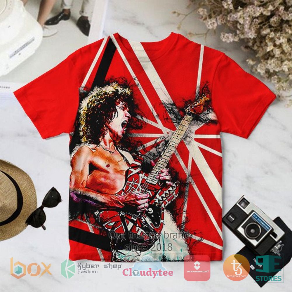 HOT Van Halen Tour 6 3D T-Shirt 2