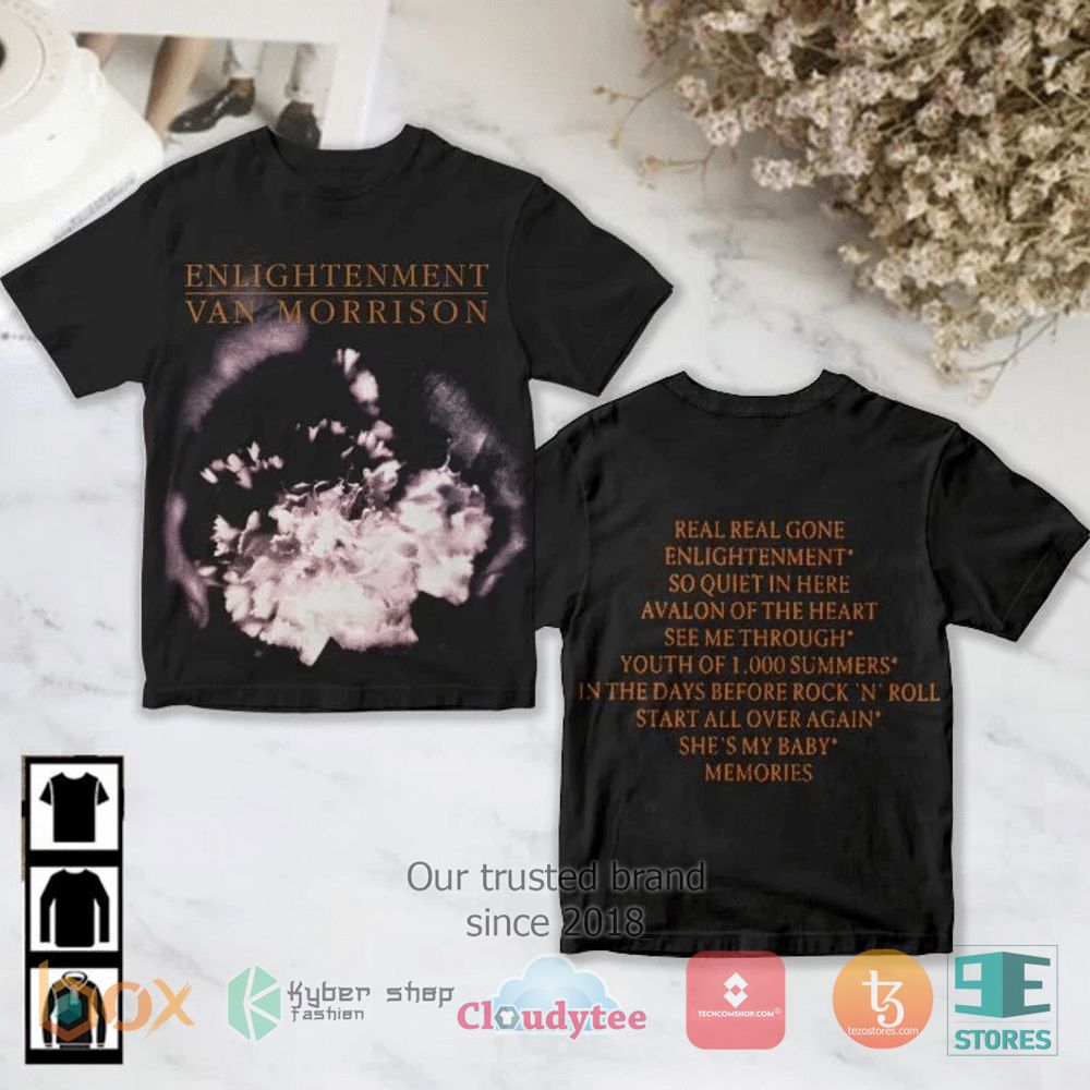 HOT Van Morrison Enlightenment 3D over printed Shirt 1