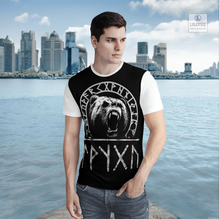 BEST Viking Bear Raven Viking T-Shirt 3 BEST Viking Bear Raven Viking T-Shirt - Image 3