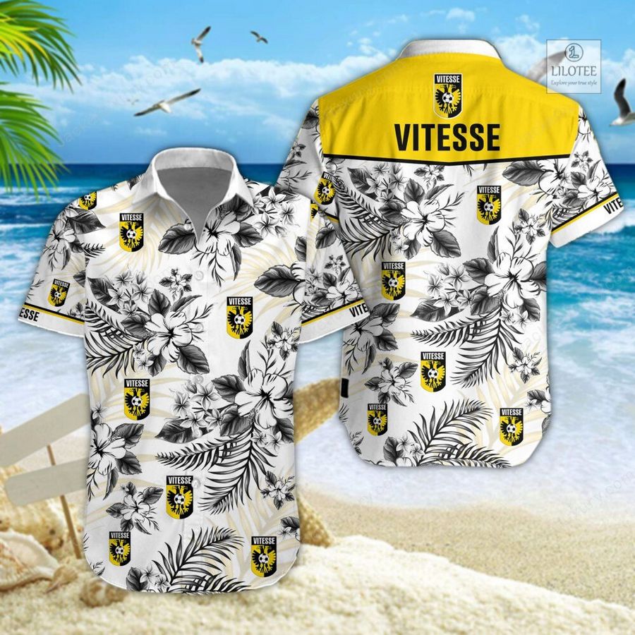 BEST Vitesse Yellow Hawaiian Shirt, Short 5