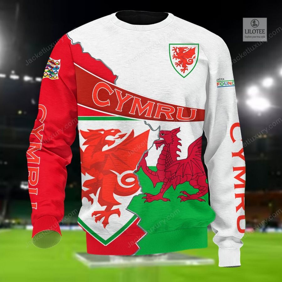 Wales national football team 3D Hoodie, Shirt 5