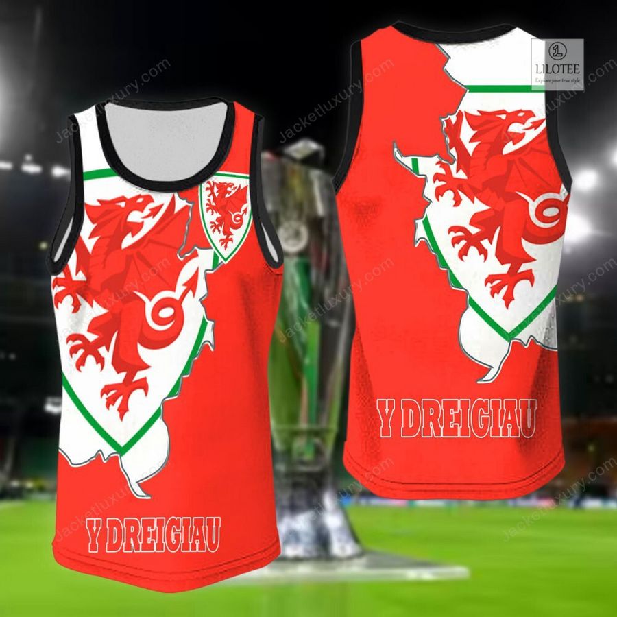 Wales Y Dreigiau national football team 3D Hoodie, Shirt 9