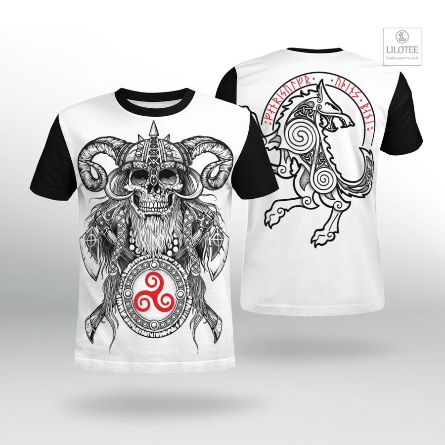 BEST Warrior Fenrir Viking T-Shirt 7