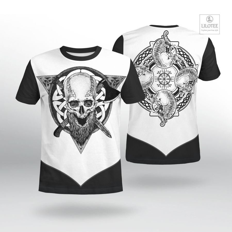 BEST Warrior Viking Symbol Viking T-Shirt 7