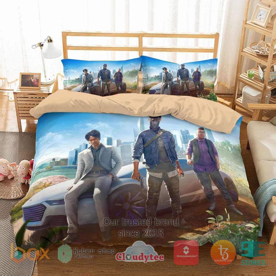 BEST Watch Dogs 2 Cover Bedding Set 11