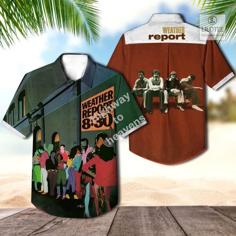 BEST Weather Report 830 Casual Hawaiian Shirt 2