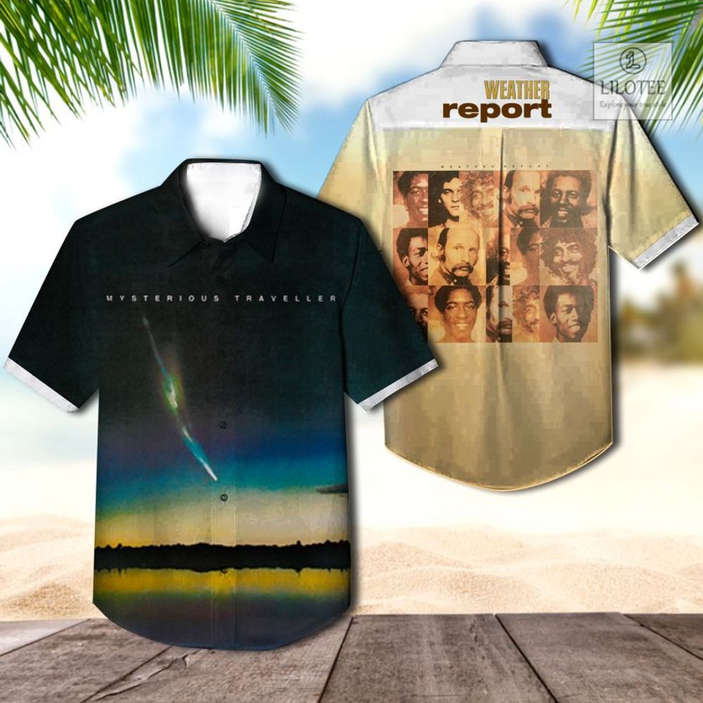 BEST Weather Report Mysterious Traveller Casual Hawaiian Shirt 2