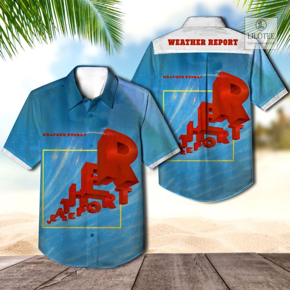 BEST Weather Report Rrea Casual Hawaiian Shirt 2
